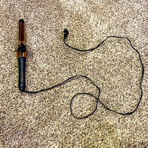 Curling iron, TikTok curl thing, google home, ps4 controller, disco light bulb